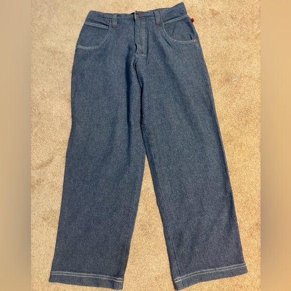 Vintage Hoodswear Baggy Y2K Denim Jeans - Picture 1 of 9
